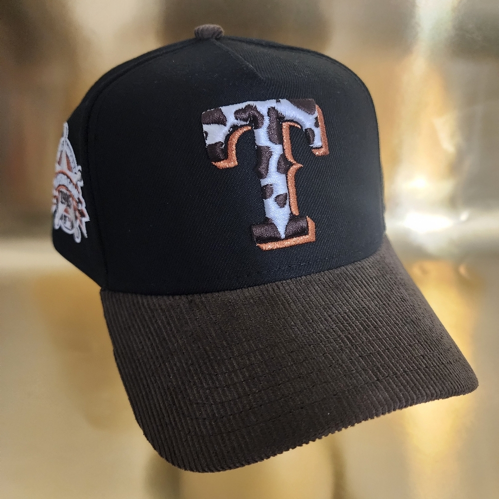Texas Rangers MLB New Era 1996 All Star Side Patch Teo Tone A Frame Snapback Hat